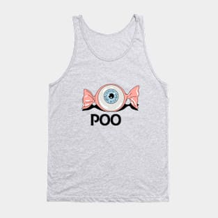 Poo!!! Trick Or Treat, Halloween Tank Top